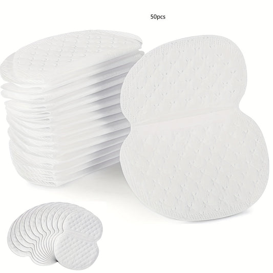 50pcs Sports Sweat Patch Breathable Underarm Pads