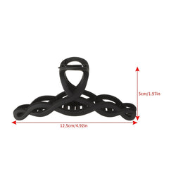 Solid Matte Hair Claw Clip Non Slip Strong Hold Grip Hair Jaw Clip