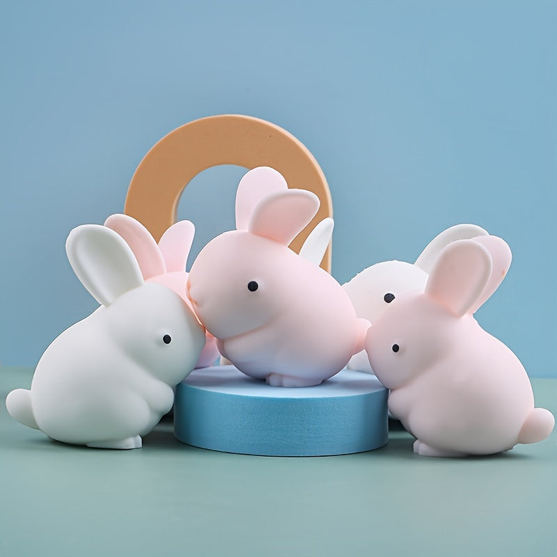 Easter Rabbit Stress Ball Squishy Toy Bunny Sensory Fidget Anxiety Reliever