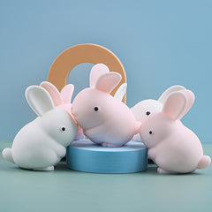 Easter Rabbit Stress Ball Squishy Toy Bunny Sensory Fidget Anxiety Reliever