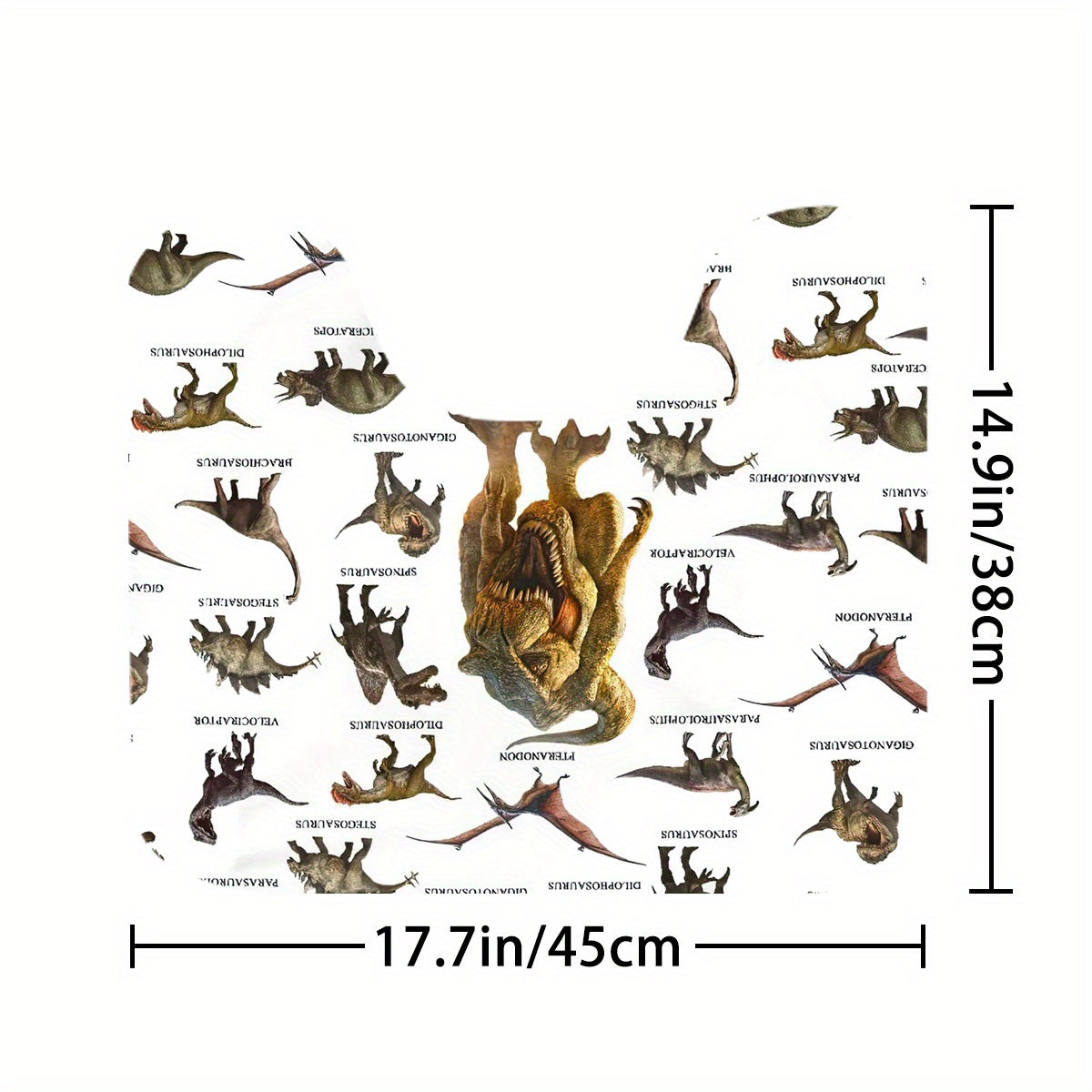 Dinosaur Shower Curtain Set with Bathroom Accessories