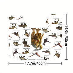 Dinosaur Shower Curtain Set with Bathroom Accessories