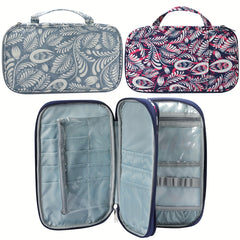 Knitting Needles Storage Bag With Handle Empty Zipper Organizer Bag