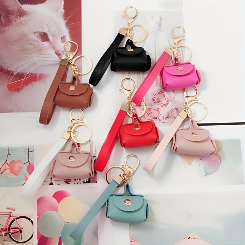 Mini Bag Keychain Bag Key Chain Keyring Ornament Bag Purse Charm Accessories