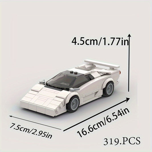319pcs Car Series Blocks Educational Sports Car Toys