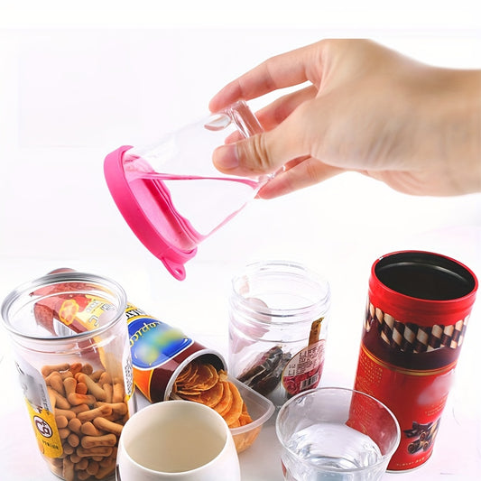 4pcs Silicone Pet Food Can Covers BPA-Free Dog Cat Food Household