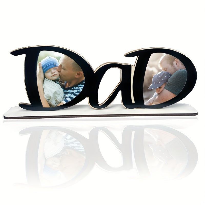 DaD Wooden Photo Frame for 7x9 cm Photo - Father's Gift