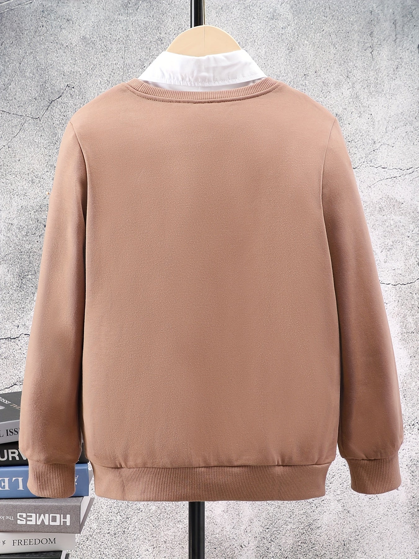 Boys SINCE 1978 Letter Print Casual Sweatshirt