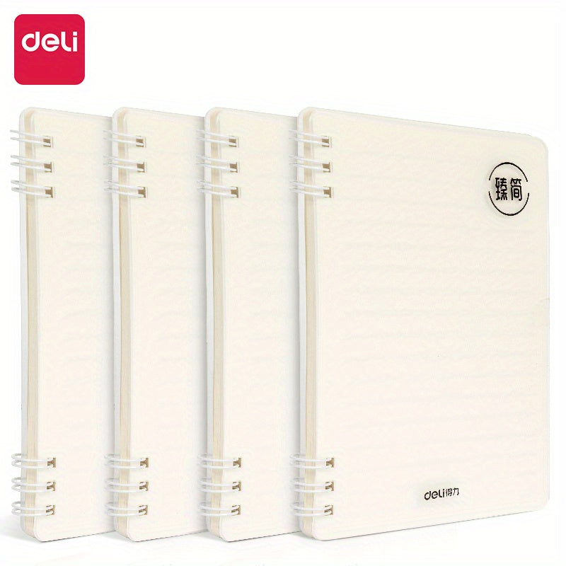 4 Packs LPA660 Zhenjian A6 Blank Paper Notebook - 60 Sheets