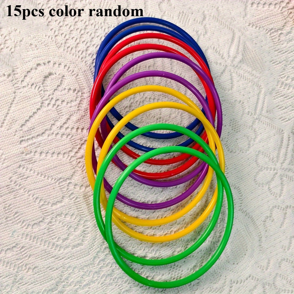 Colorful Ring Set for Family Gatherings and Carnival Games