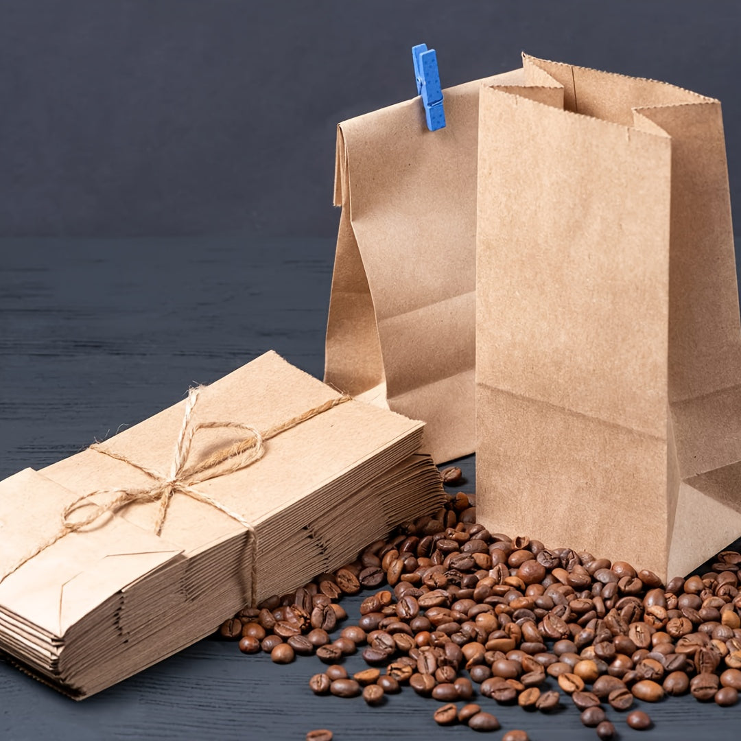40pcs Food Packaging Paper Bags - Small Business Supplies