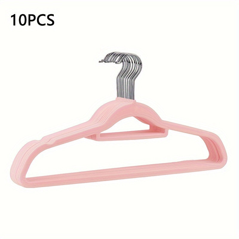 10pcs Non-Slip Suit Hangers Heavy Duty Adult Hanger