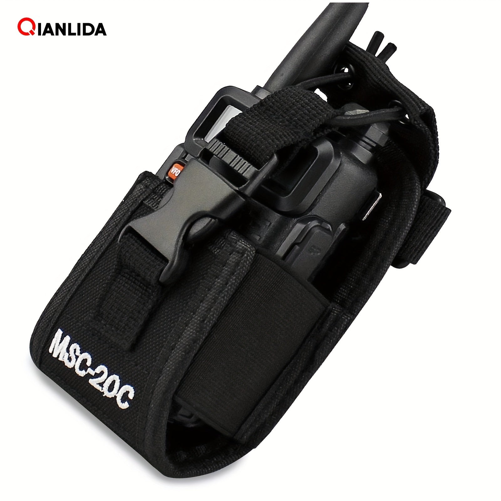 3-In-1 Radio Holder Case Walkie Talkie Storage Bag Pouch