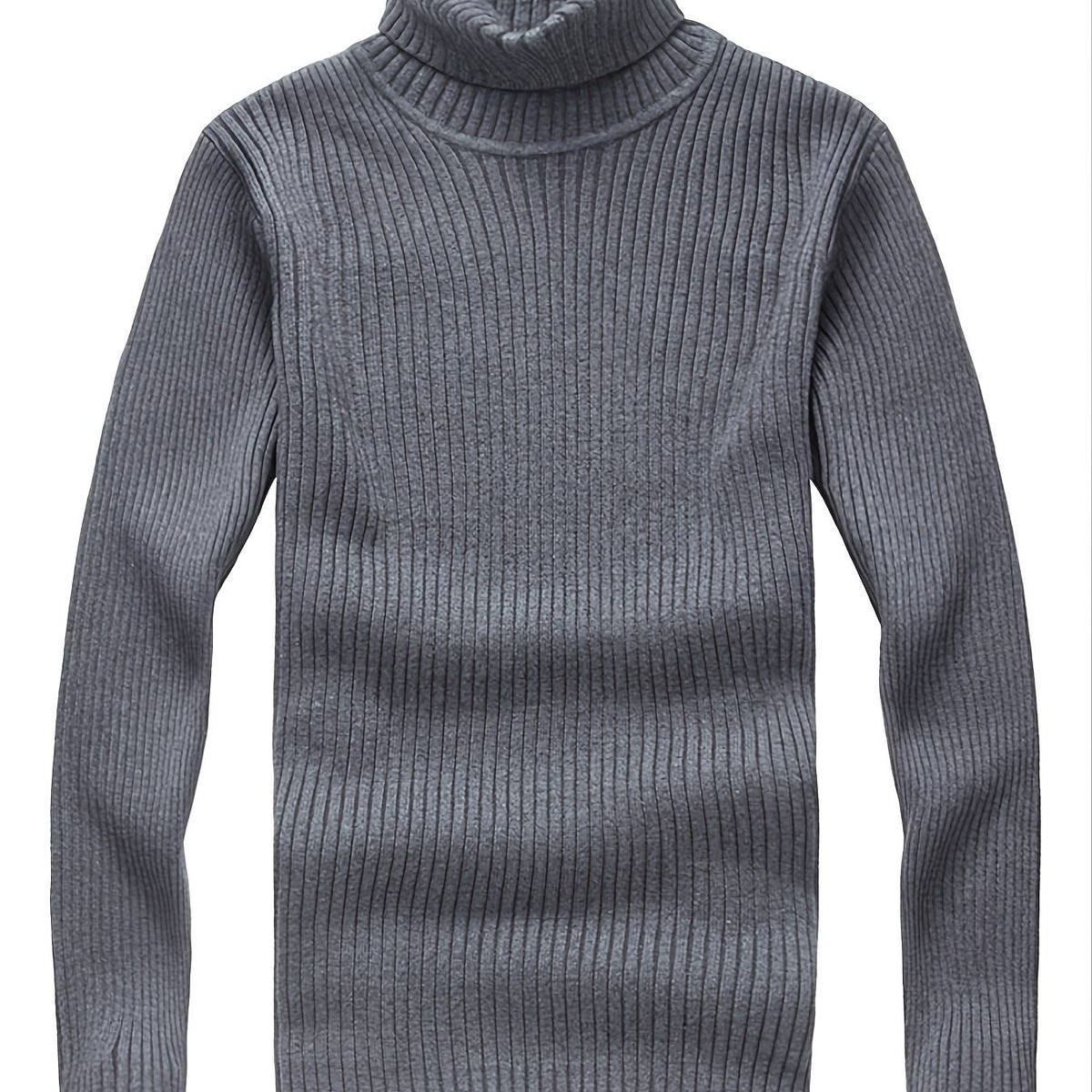 Men's Winter Turtleneck Knit Pullover Sweater Base Layer