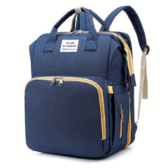 Lightweight Portable Folding Crib Bed Baby Backpack Mommy Bag