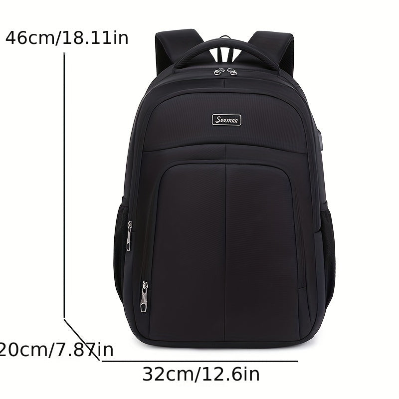 Men's Laptop Backpack with Multiple Functions