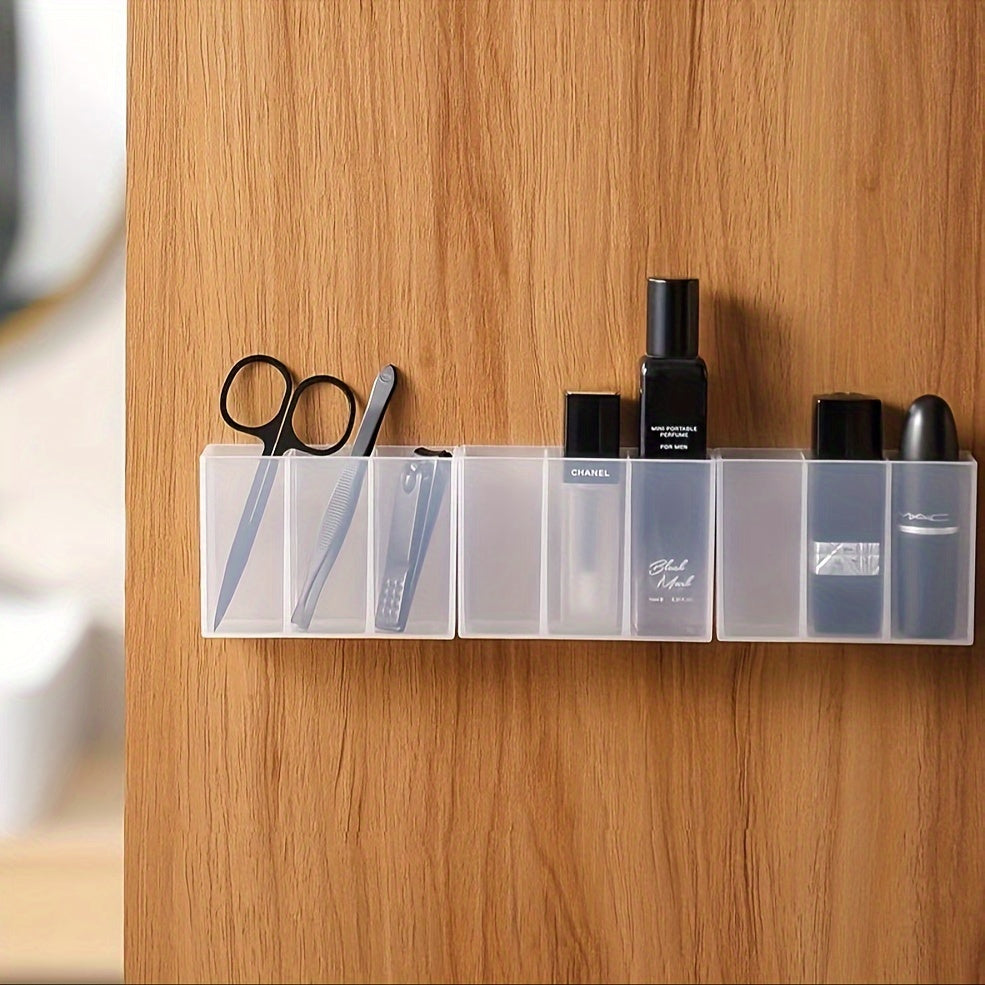 Wall Mounted Storage Box for Small Items Jewelry Lipstick Puff