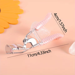Stainless Steel Eyelash Curler With Non Slip Handle