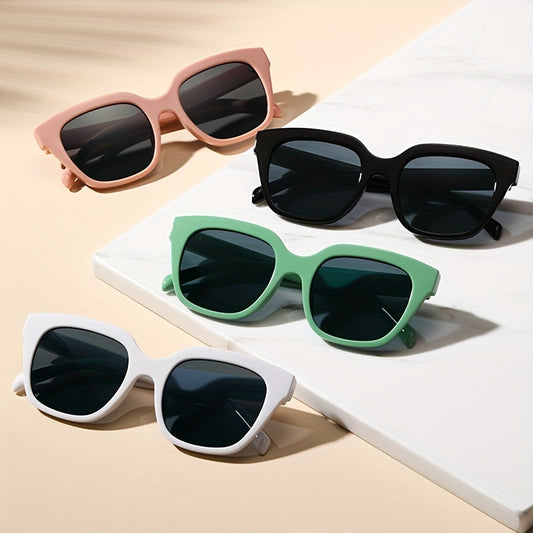 Square Sunglasses Anti Glare UV400 Casual Macaroon for Driving