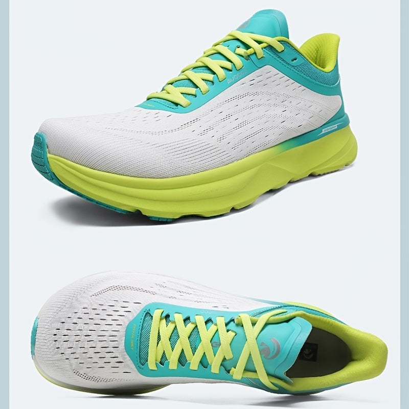 Men's Breathable Running Shoes Lace Up Comfy Soft Sole Sneakers