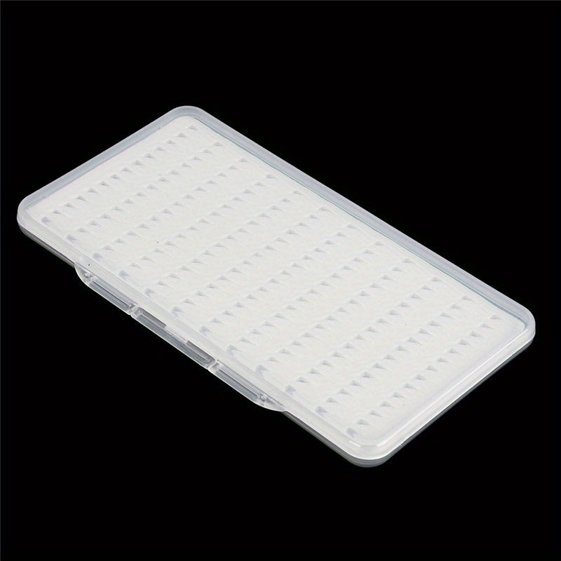 168pcs Fly Hook Box Waterproof Fishing Accessory S M L