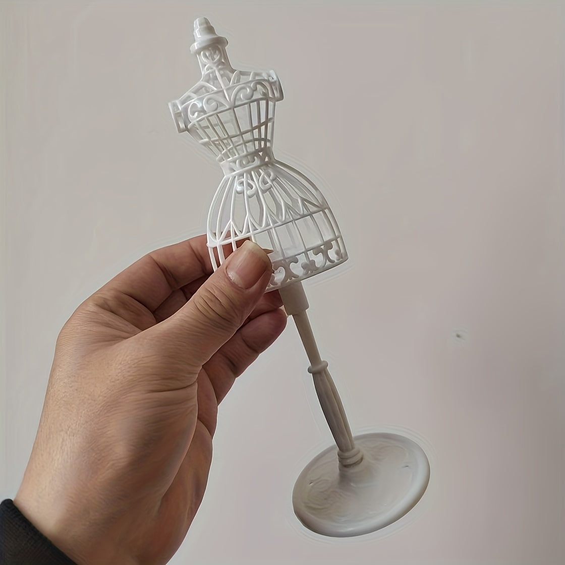 Plastic Mannequin Dollhouse Accessory Home Decor Toy