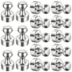 16pcs Magnetic Push Pins Neodymium Magnet Whiteboard Magnets