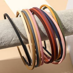 Frosted Plastic Headbands Teeth Hair Bands Non Slip Headwear