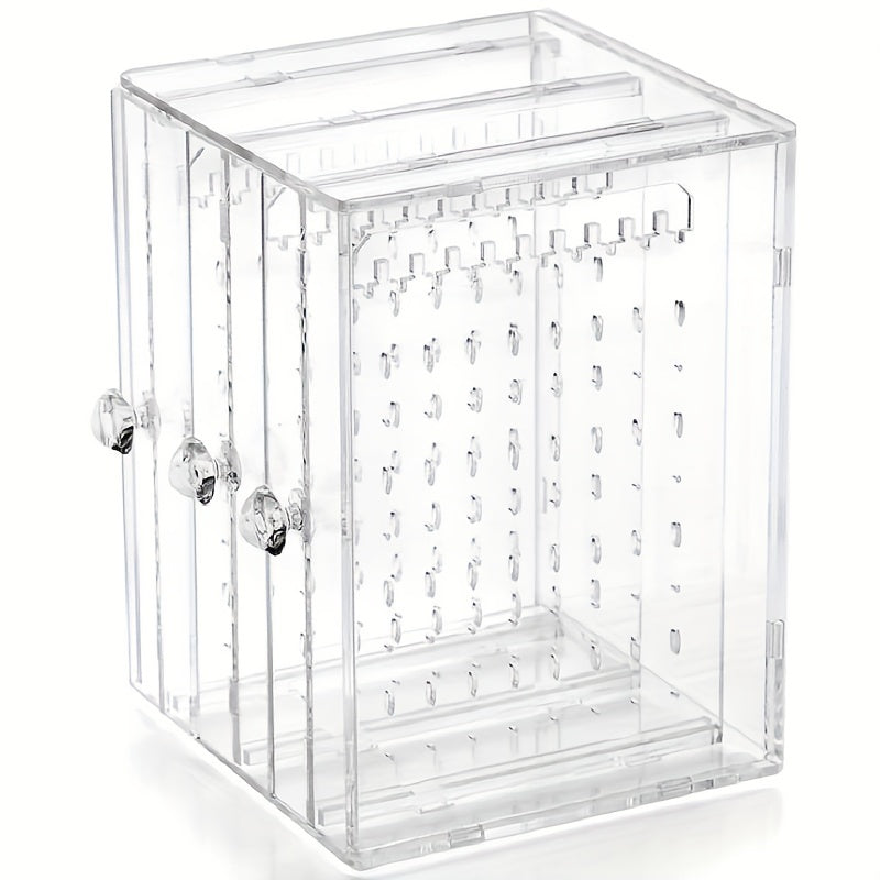 3 Drawer Jewelry Storage Box Earring Necklace Organizer