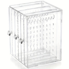 3 Drawer Jewelry Storage Box Earring Necklace Organizer