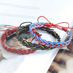 Handwoven Rope Sports Bracelet Bohemian Style Braided Wristband