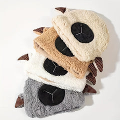 Sheep Ear Plush Beanie Warm Fisherman Hat for Winter