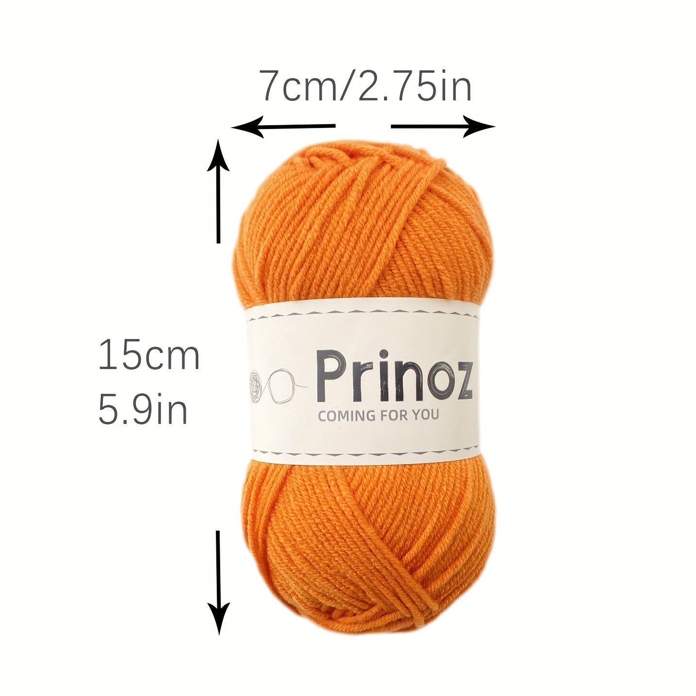 3PCS 4 ply Soft Yarn for Crocheting Knitting Sweater Doll Hats 50g