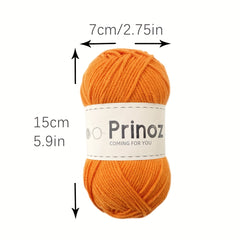 3PCS 4 ply Soft Yarn for Crocheting Knitting Sweater Doll Hats 50g