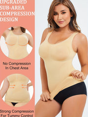 Tummy Control Tank Top Waist Trainer Shapewear Slimmer Underwear