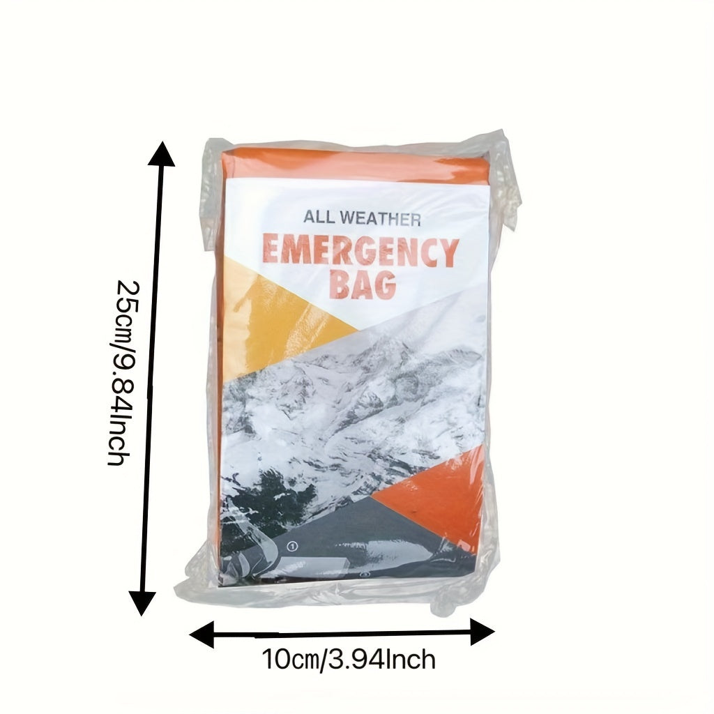 Outdoor PE Emergency Sleeping Bag for Camping Hiking