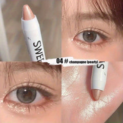 Foam Highlighter Pen Matte Eyeliner Eyeshadow Stick Waterproof Eye Makeup
