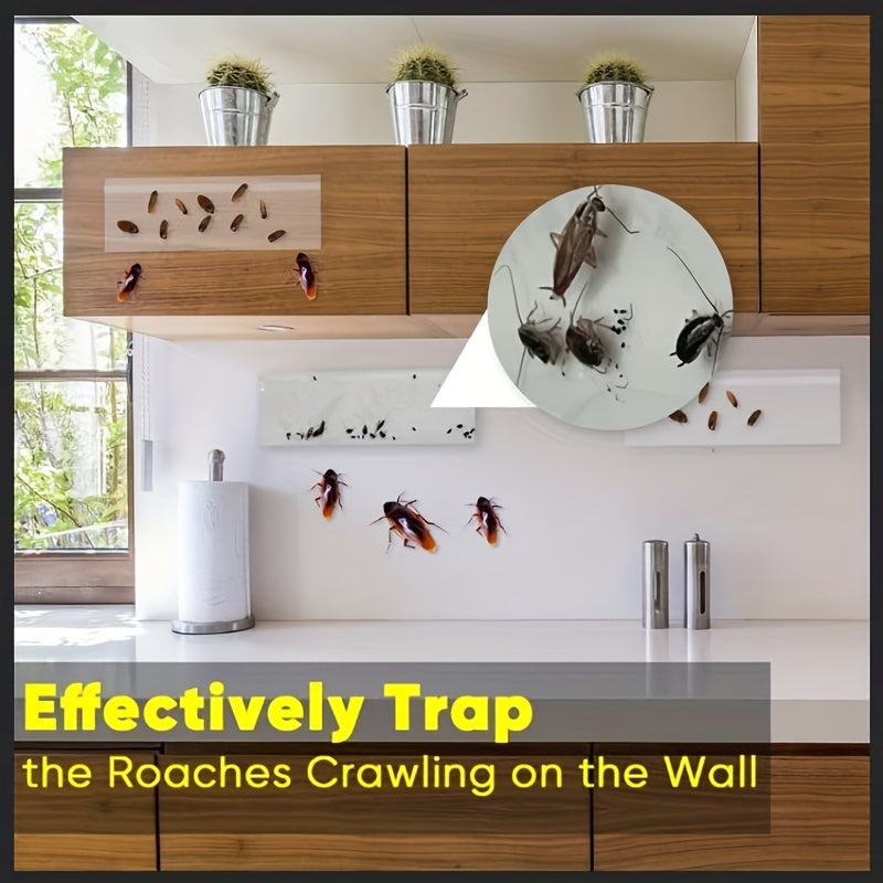 30 Packs Sticky Window Fly Traps Indoor Outdoor Fly Paper