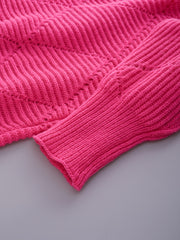  Casual Sweater Women's Solid Long Sleeve Round Neck Jumper