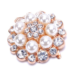 Bridal Shoe Clips Gemstone Rhinestone Heel Buckle Wedding Decoration