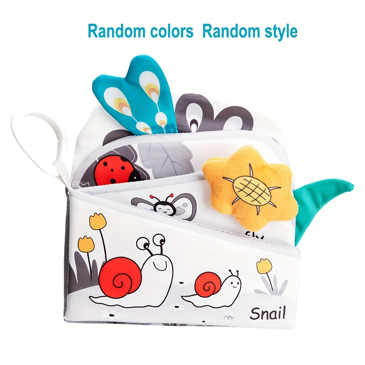 Ladder Early Education Cloth Book Sensory Touch and Sensory Education Board Book