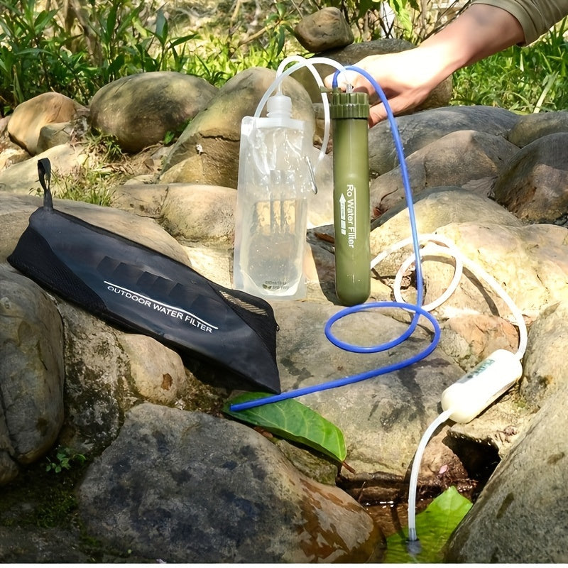 Outdoor Pressure Pump Water Filter - Emergency Professional Water Purifier