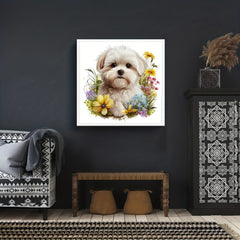 5D DIY Diamond Painting Dog Full Drill Embroidery Rhinestone Home Decor