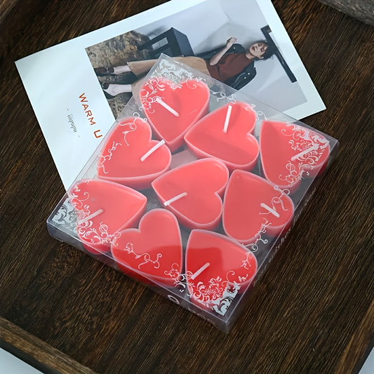 Heart-Shaped Aromatherapy Candle for Romantic Birthday