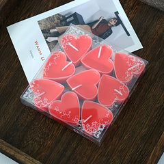 Heart-Shaped Aromatherapy Candle for Romantic Birthday