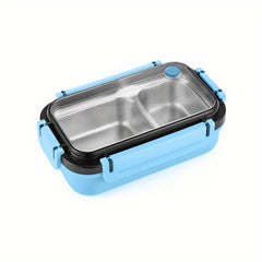 RYBACK Lunch Box 550ml Stainless Steel Bento Box 2 Compartment Food Container