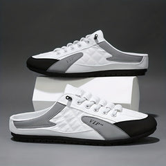 Men's Breathable Slip On Mules Lightweight Comfy Shoes
