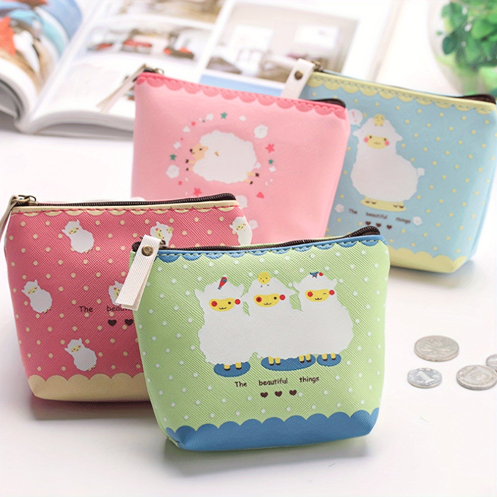 Waterproof Lamb Change Bag With Coin Storage