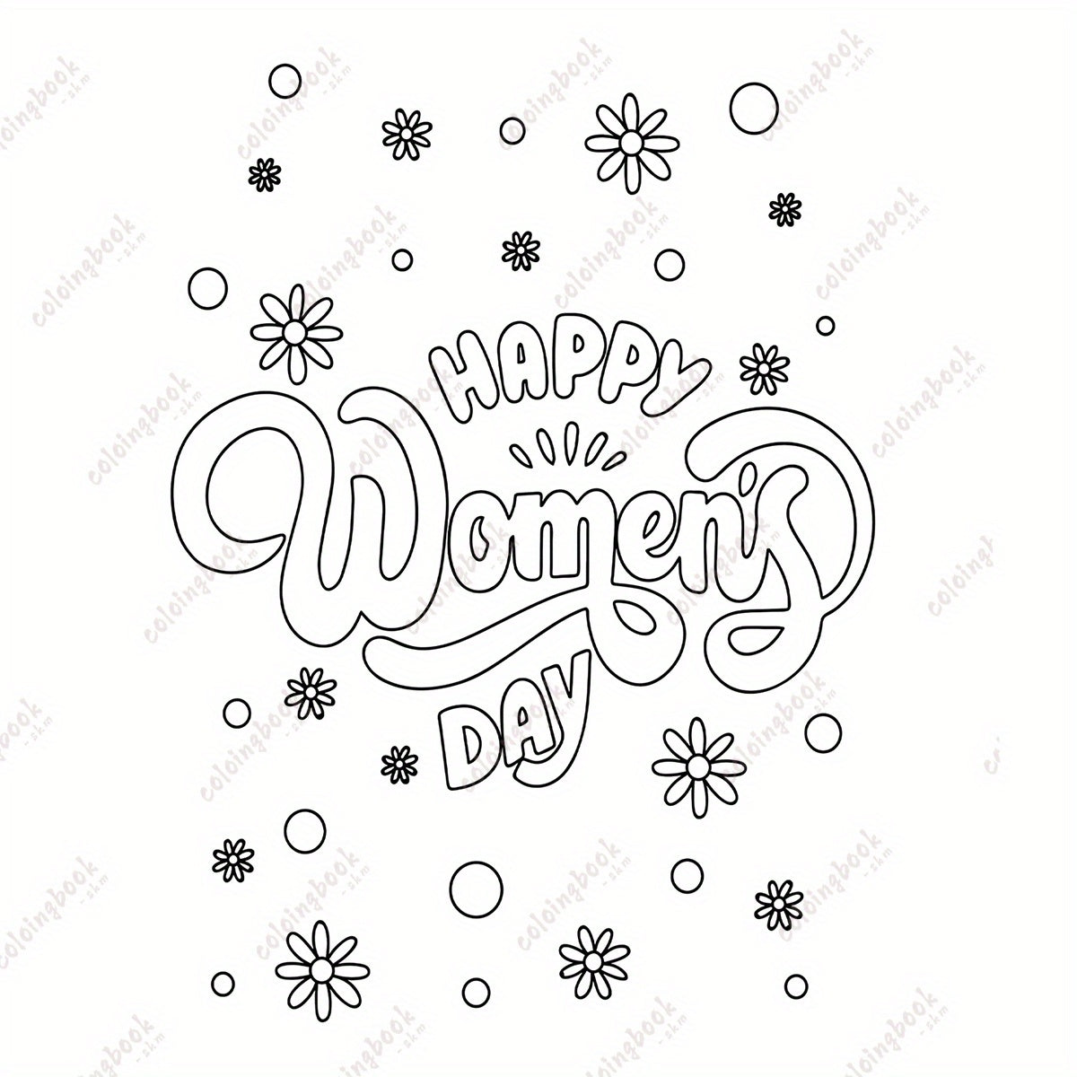 Women's Celebration Coloring Book with Performance Props Cover