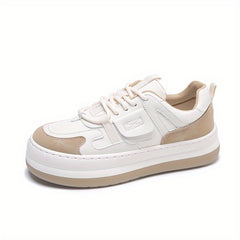 Women's Lace Up Flatform Skate Shoes Non Slip Running Shoes